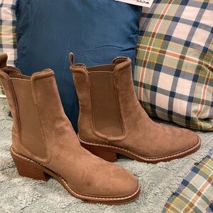 Steven Cabell Brown Ankle Booties